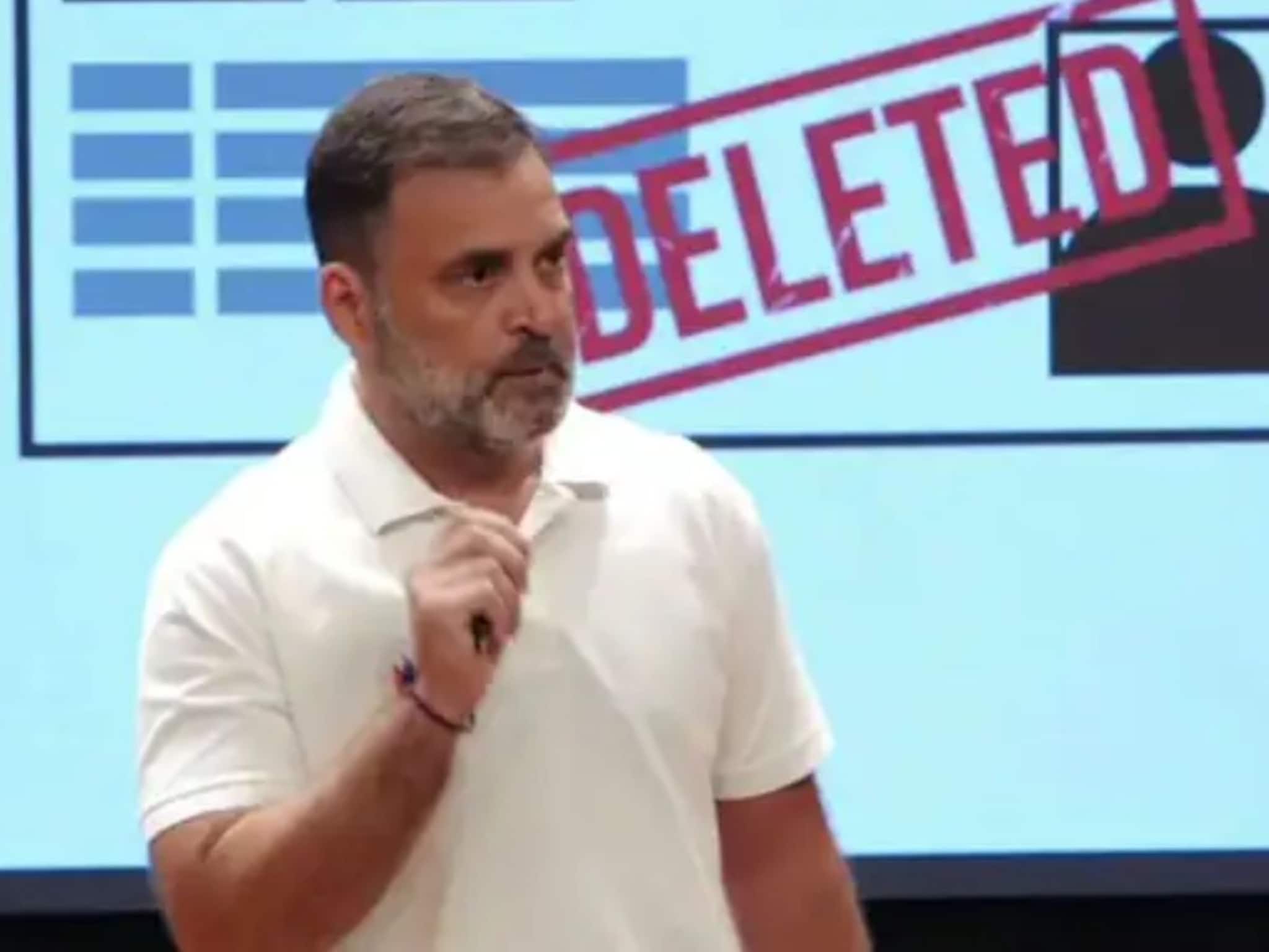 '14 मिनिटांत 12 मतदार डिलीट', राहुल गांधींनी मतचोरीचं पितळ उघडं पाडलं, सगळा झोल सांगितला