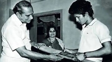 रुपयाचं नाणं, किट बॅग अन् सचिनला घडवणारे 3 हात, मास्टरब्लास्टरची भावुक पोस्ट