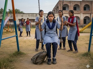 शाळेमध्ये आला 'सायलेंट किलर', 11 वर्षांच्या मुलीसोबत अघटित घडलं, खेळता-खेळताच प्राण सोडले (AI Image)