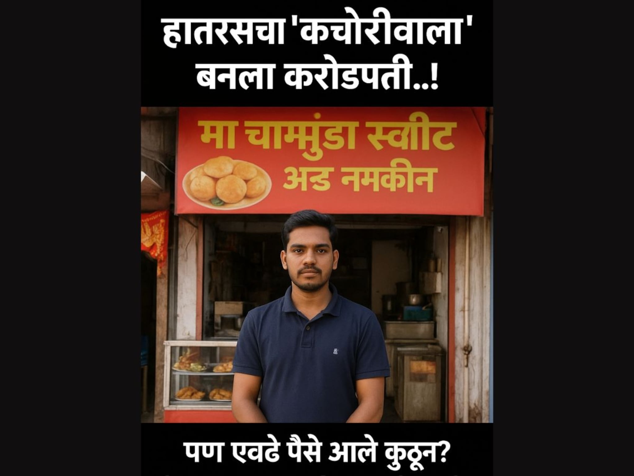 UP चा 'कचोरीवाला' बनला करोडपती.. 500 रुपये घेऊन गेला आणि 5 कोटी घेऊन आला; प्रकरण ऐकताच डोक गरगरेल