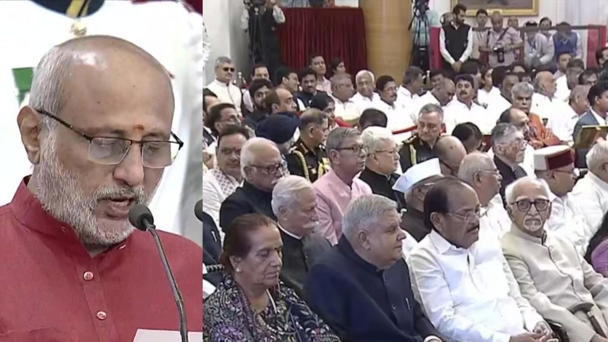 Jagdeep Dhankhar : राजीनामा दिल्यानंतर पहिल्यांदाच दिसले जगदीप धनगड, प्रकृती कशी?