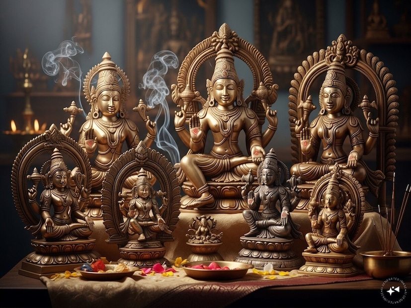 त्याचे मिश्रण तयार करून घ्या आणि एका प्लेटमध्ये देवाच्या मूर्ती ठेवून त्यावर हे मिश्रण टाका. ते घासून 10 मिनिटांसाठी तसेच सोडून द्या, ज्यामुळे मूर्तीवर साचलेली धूळ-माती आणि काळसरपणा त्वरित निघून जाईल.