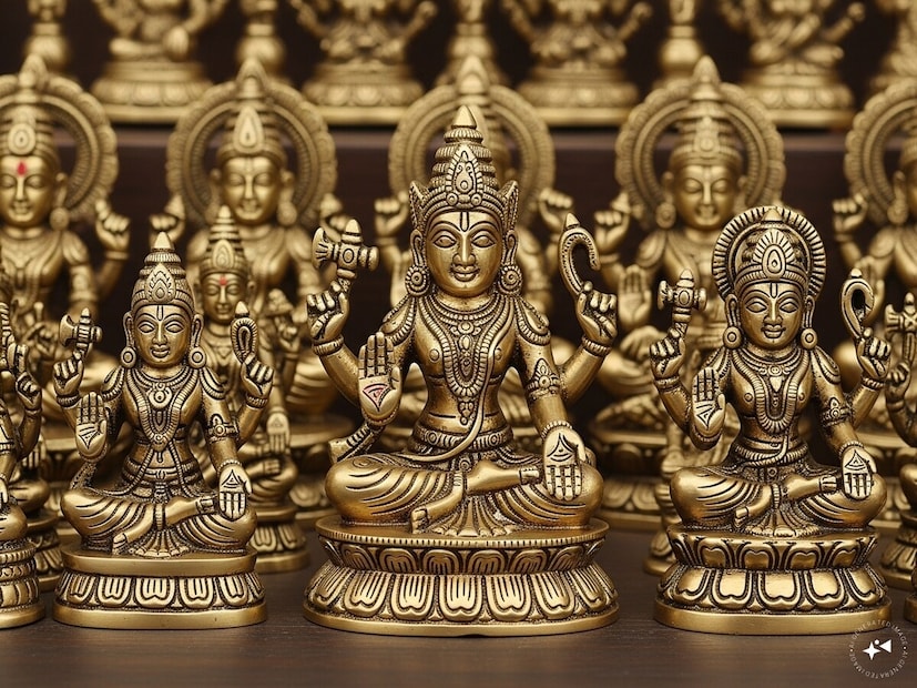 एवढे केल्याने असे वाटेल की, तुम्ही आजच मूर्ती खरेदी केली आहे. मूर्ती सोन्यासारख्या चमकू लागतील. हा उपाय करण्यासाठी तुम्हाला फक्त १० रुपयांची गरज असेल, ज्यामुळे तुमची मूर्ती चमकून निघेल.