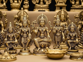 दिवाळीपूर्वी देवाच्या भांड्यांसोबतच मूर्तीही चमकतील! 'या' पद्धतीने करा स्वच्छता