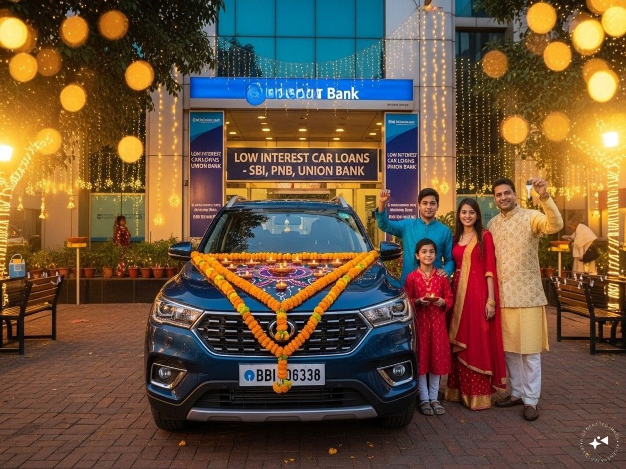 Diwali Car Loan : 7.6% व्याजावर मिळतंय कार लोन! पाहा कोणकोणत्या बँकेने माफ केली प्रोसेसिंग फीस