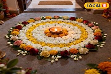 दिवाळीत घराचे सौंदर्य वाढवतील 'या' रांगोळी डिझाइन्स, देवी लक्ष्मी होईल प्रसन्न!