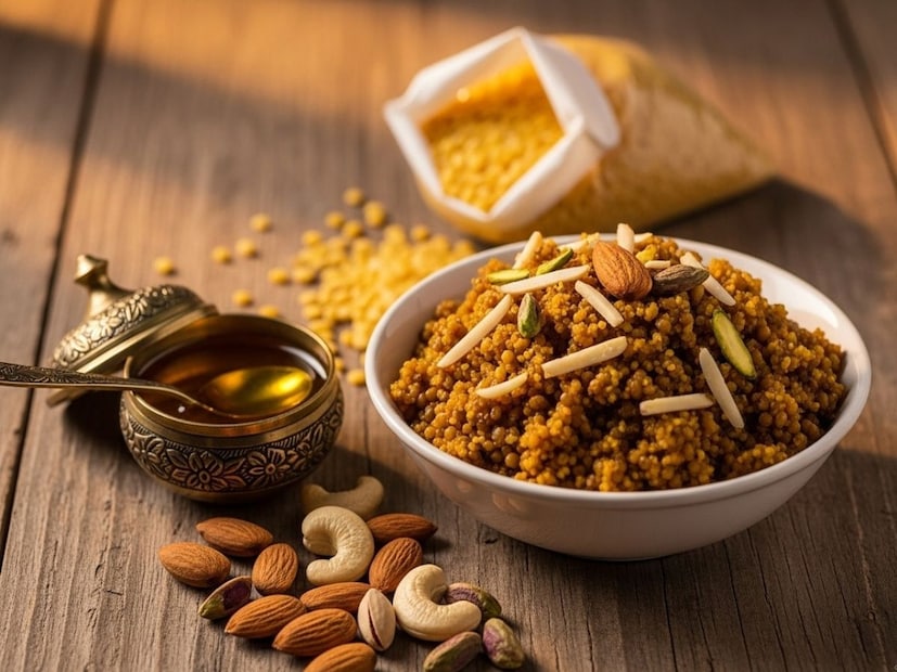 मूग डाळ प्रथिने, लोह आणि फायबरने समृद्ध असते. देशी तूप ऊर्जा प्रदान करते आणि सुकामेवा अतिरिक्त पोषण जोडतात. हे गोड केवळ चवदारच नाही तर ऊर्जा देणारेदेखील असते. सणांच्या वेळी किंवा हिवाळ्यात ते खाल्ल्याने शरीर उबदार आणि उत्साही राहते.