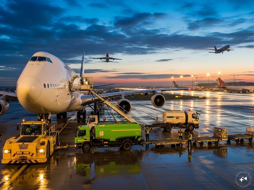 विमानतळांवर खूप गोंगाट असतो. मोठे ट्रक, बस आणि कार जवळून जात असतात. विमानाचे इंजिन आणि ब्रेक थंड करणारे पंखे देखील मोठा आवाज करतात. या आवाजावर संभाषण करण्यासाठी ओरडावे लागते. ग्राउंड स्टाफला अनेकदा इअरप्लग घालावे लागतात. अशा परिस्थितीत, जर पायलटला इंजीनियर बोलावण्याची आवश्यकता असेल तर कॉकपिटमधील मेकॅनिक हॉर्न वाजवतो. हा आवाज इतका मोठा असतो की धावपट्टीवर काम करणारे लोक ताबडतोब विमानापर्यंत पोहोचतात. यामुळे संवाद साधणे सोपे होते.