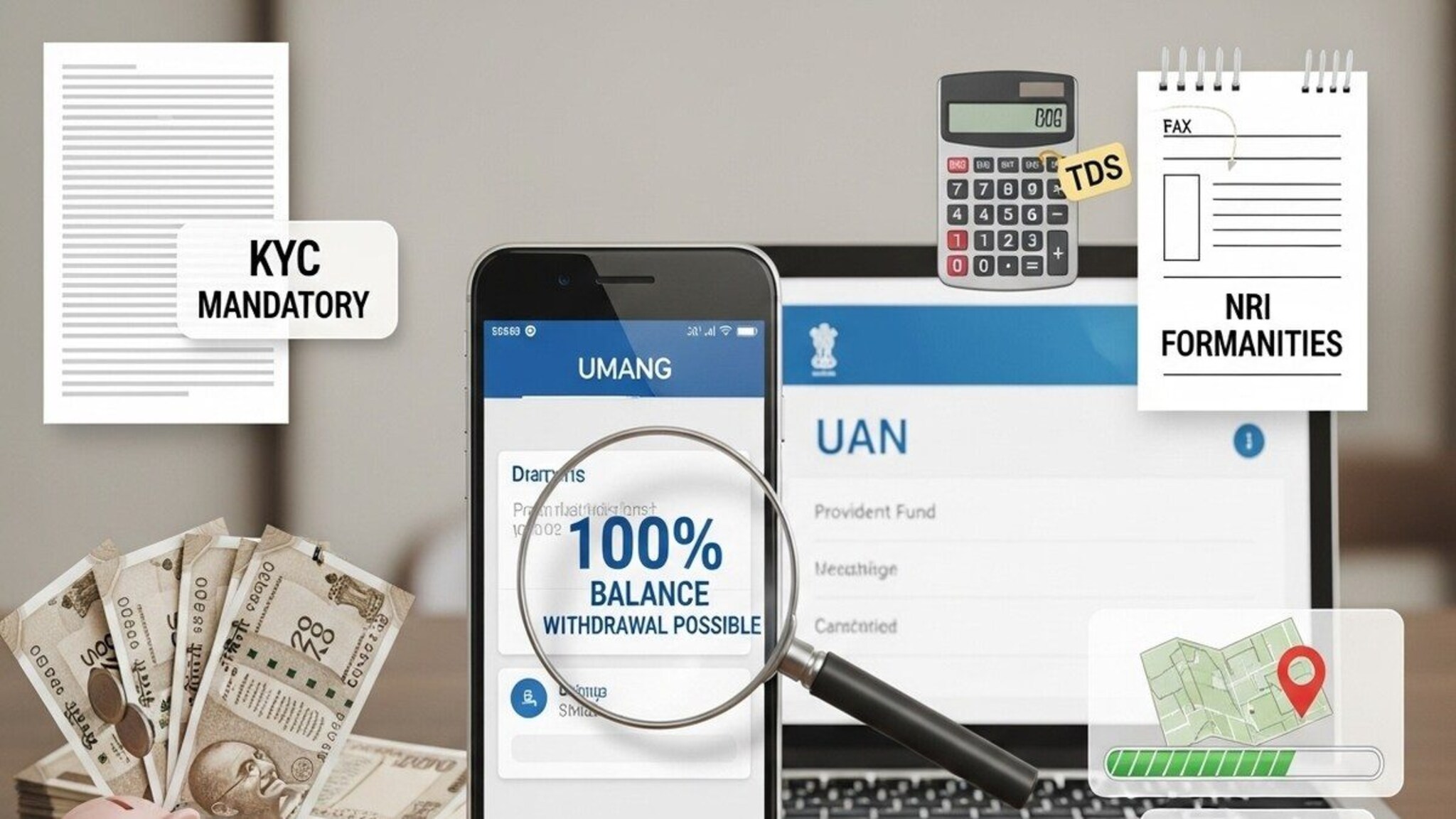 PF चे पैसे काढण्याची सर्वात सोपी पद्धत कोणती? माहिती नसेल तर लगेच वाचा