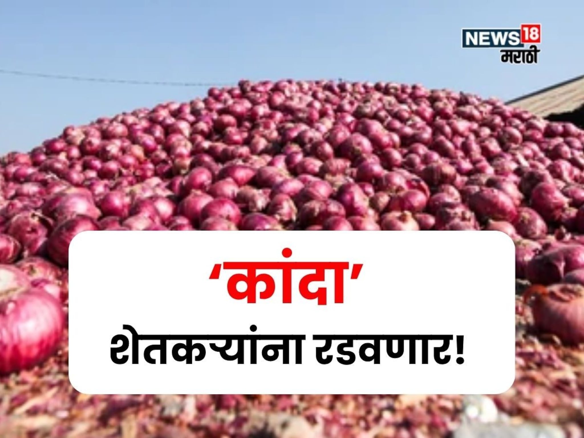 ऐन दिवाळीत कांदा शेतकऱ्यांना रडवणार! परदेशातून आली घक्कादायक अपडेट