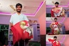 पठ्ठ्याने न कापता, न शिवता एका बेडशीटपासून बनवले 99 ड्रेस; फॅशन डिझाइनरही फेल