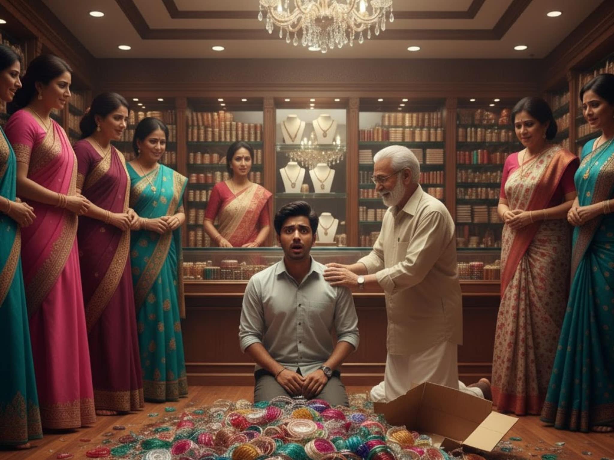 कर्मचारीकडून 1.24 कोटींच्या बांगड्या फुटल्या, पाहताच दुकानदारानं जे केलं ते पाहून सगळे थक्क