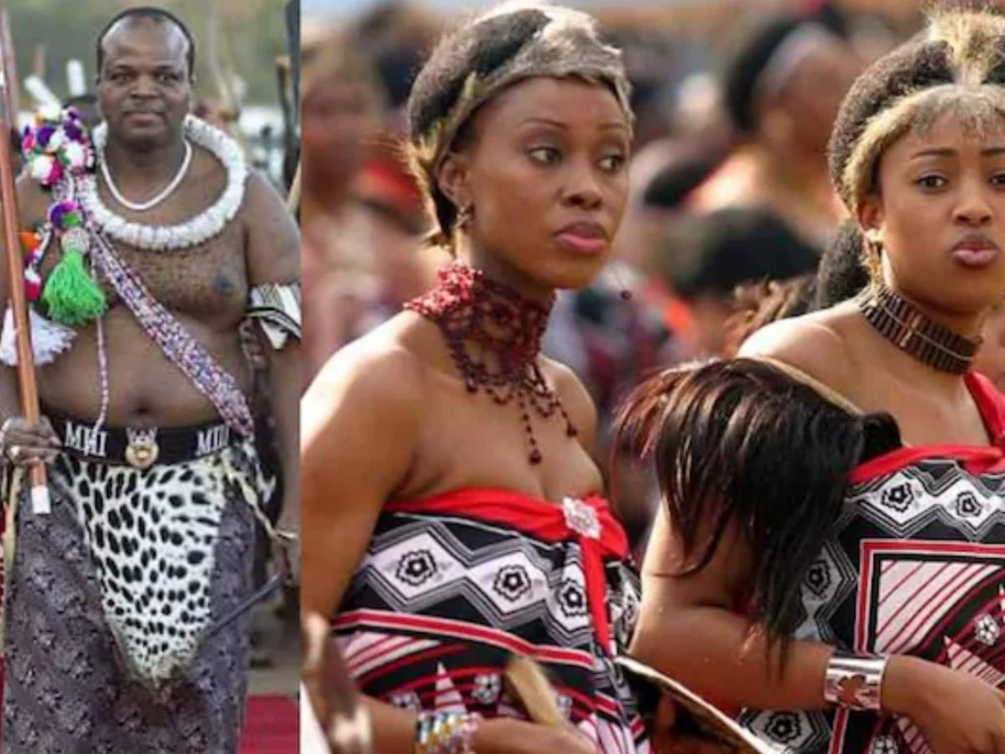 बाबो! 15 बायका, 30 मुलं आणि 100 नोकर... 'तो' विमानातून उतरला आणि एअरपोर्टवर लॉकडाऊन