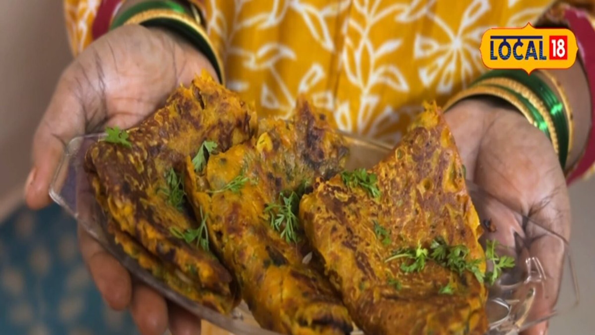 घरच्या घरी बनवा झटपट, झणझणीत आणि पौष्टिक बेसनाची पोळी.