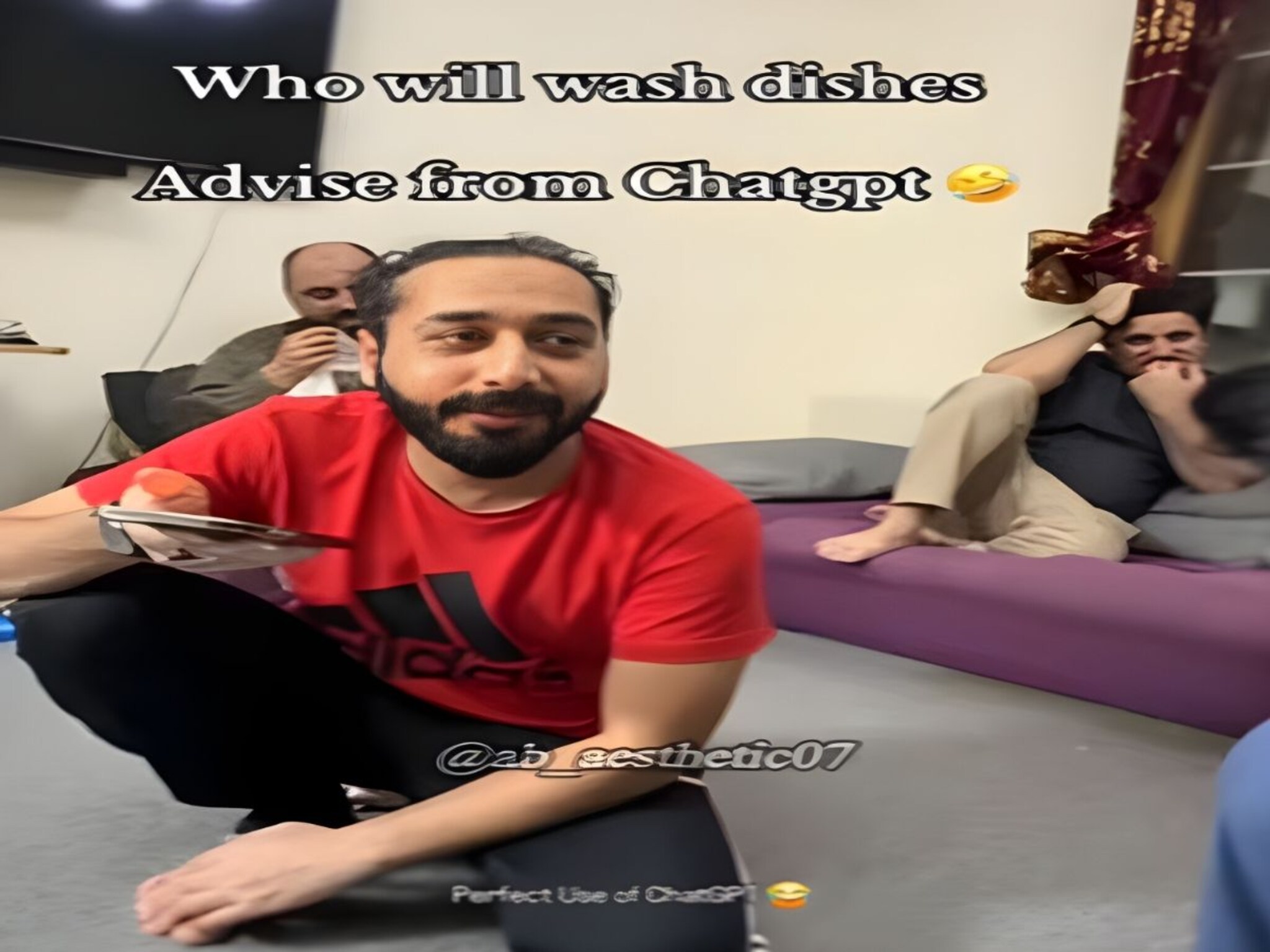 मित्रांनी बिर्याणी बनवून खाल्ली, आता भांडी कोण घासणार? ChatGPT ला विचारलं, उत्तर काय मिळालं पाहा