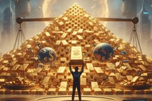 China Gold: चीनला काही मोठं संकट आधीच दिसलं; 4,000 टन सोन्याने जगाला फुटला घाम