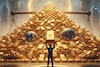China Gold: चीनला काही मोठं संकट आधीच दिसलं; 4,000 टन सोन्याने जगाला फुटला घाम