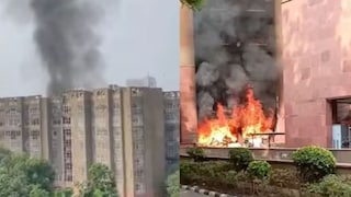 ब्रह्मपुत्रा इमारतीला आग