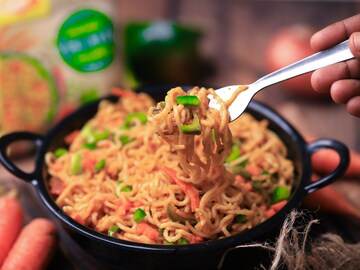 Spicy Maggi in the Chow Mein style recipe