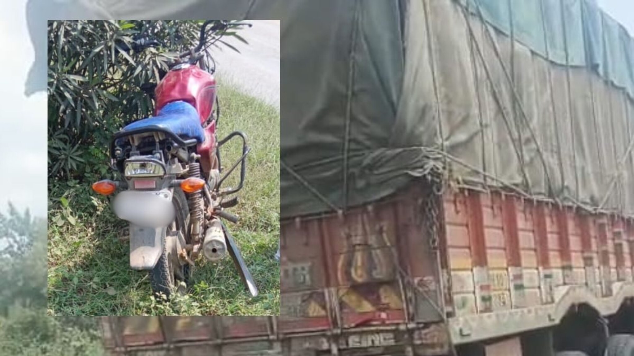 देवदर्शनाला जाणाऱ्या भाविकांवर काळाचा घाला,ट्रकच्या धडकेत दोघांचा जागीच मृत्यू,