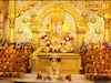 दगडूशेठ गणपती मंदिरात उमांगमलज जन्मोत्सव, बाप्पाला 1100 नारळांचा महानैवद्य
