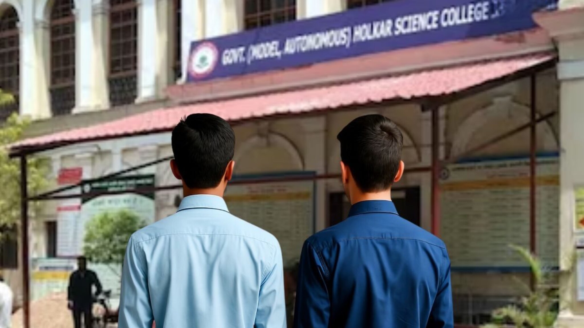 आपले प्रिन्सिपल गेले! परीक्षा नको म्हणून होळकर कॉलेजच्या विद्यार्थ्यांनी प्राचार्यांना केलं 'स्वर्गवासी'