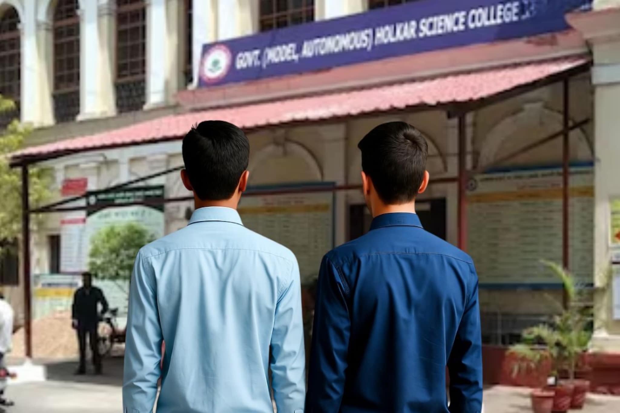 आपले प्रिन्सिपल गेले! परीक्षा नको म्हणून होळकर कॉलेजच्या विद्यार्थ्यांनी प्राचार्यांना केलं 'स्वर्गवासी'