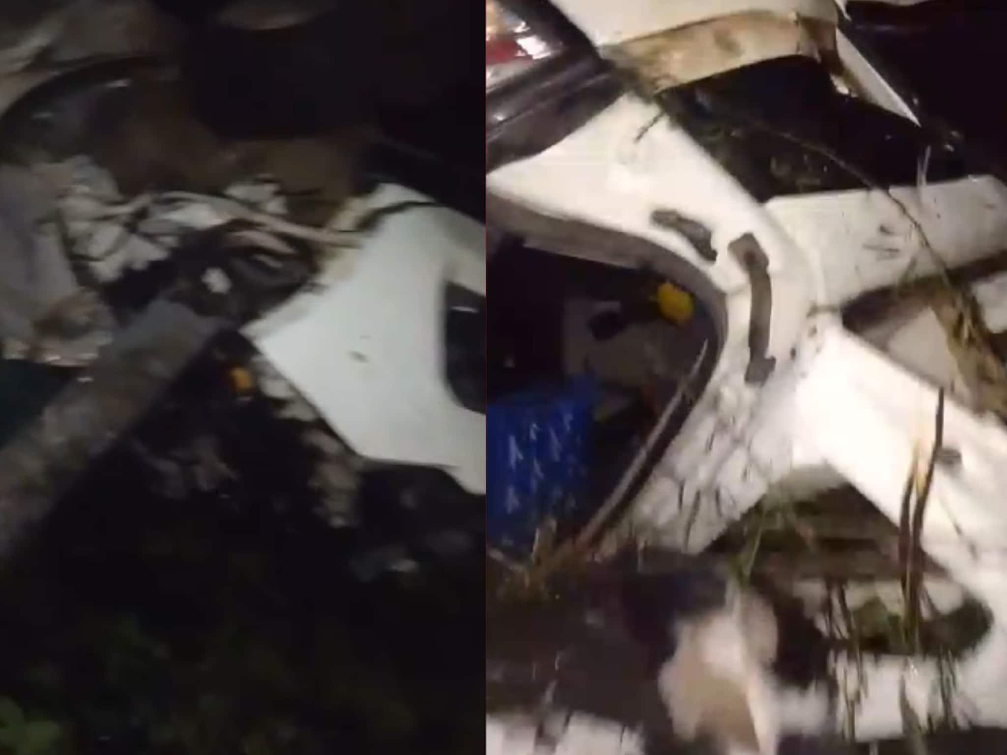 देवदर्शनाला गेलेलं कुटुंब अपघातात उद्धवस्त, माय-लेक ठार, बाप लेक गंभीर जखमी