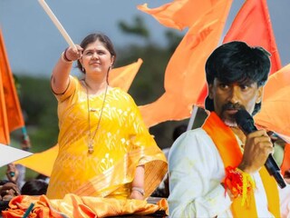 पंकजा मुंडे-मनोज जरांगे पाटील पंकजा मुंडे-मनोज जरांगे पाटील