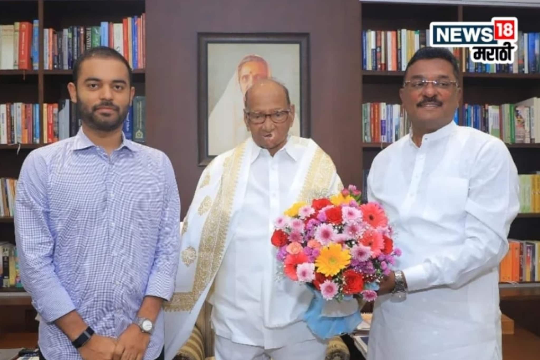 प्रताप सरनाईकांनी घेतली शरद पवारांची भेट, दिवाळीचं कारण, पण पडद्यामागं काय?