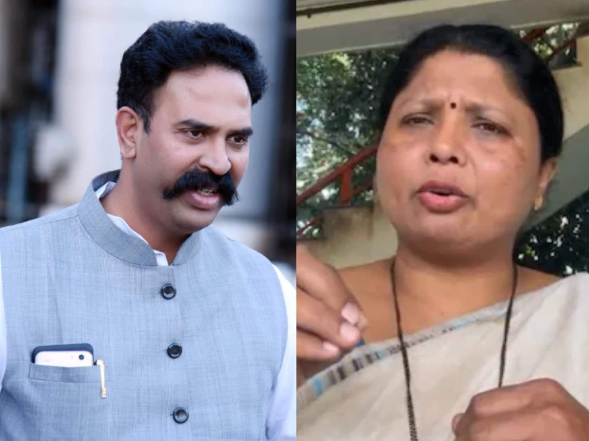 सुषमा अंधारे आणि आगवणेंकडून आरोपांच्या फैरी, रणजितसिंह निंबाळकरांचं मोठं पाऊल, 50 कोटींची नोटीस धाडली