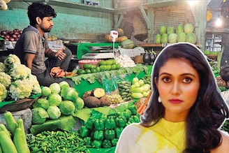 Rinku Rajguru : मुंबईच्या भाजी मार्केटमध्ये रिंकू राजगुरूची 'दादागिरी'