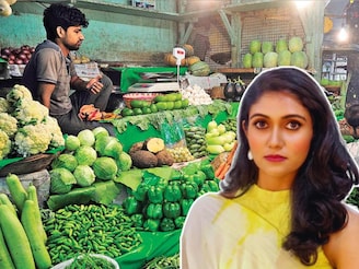 Rinku Rajguru : मुंबईच्या भाजी मार्केटमध्ये रिंकू राजगुरूची 'दादागिरी'