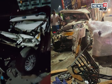 Samruddhi Highway Accident:  120 मिनिटांत दोन भीषण अपघात! शहापूरजवळ समृद्धी महामार्ग झाला अॅक्सिडंट स्पॉट!
