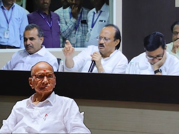 शरद पवार-अजित पवार