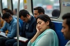 Metro Train : मेट्रोत झोपण्यास मनाई! झोपलात तर भरावा लागेल हजारोंचा दंड, पण का?