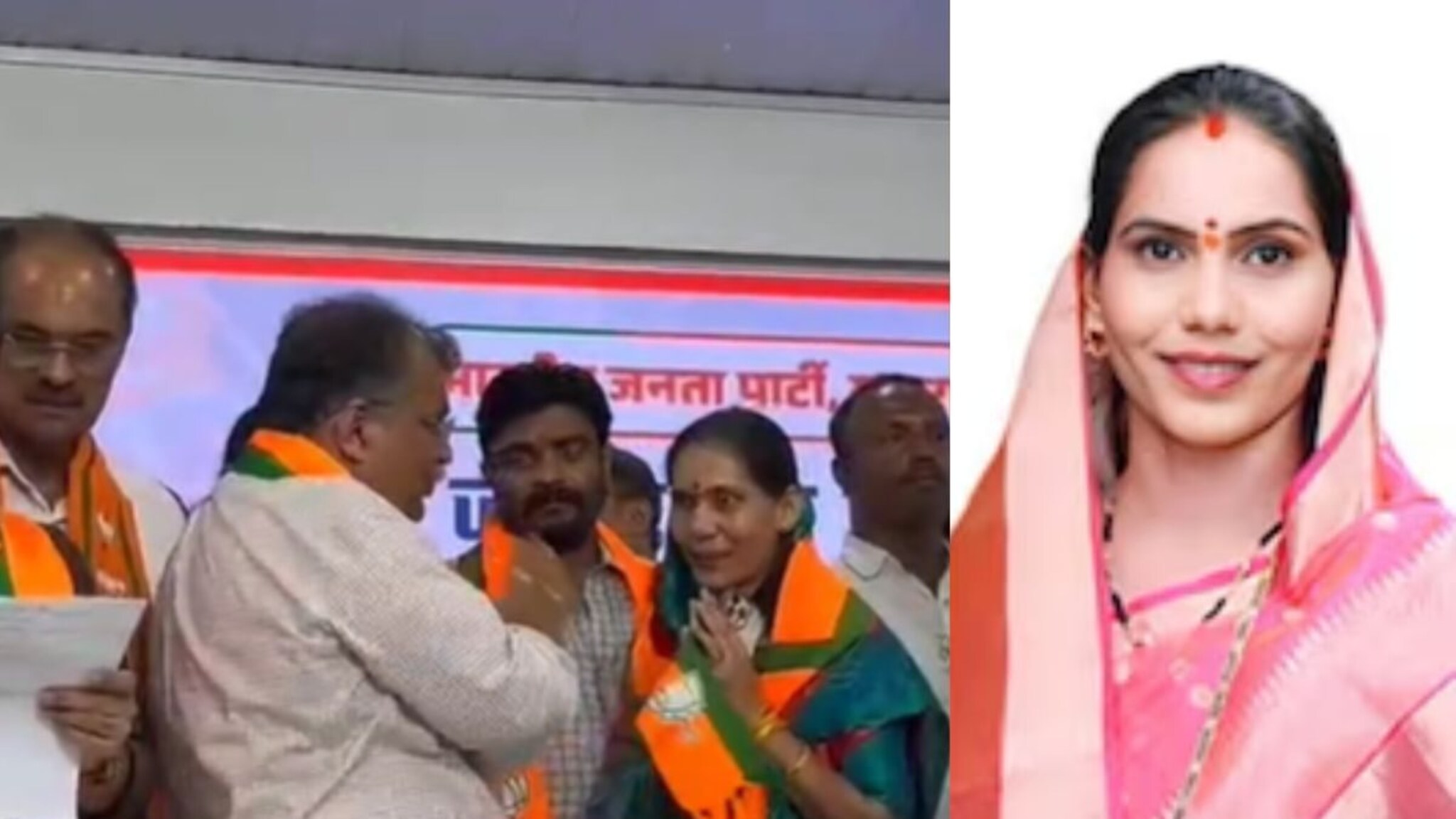 रांजणगाव गणपती: करोडो रुपयांची जमीन हडपल्याचा गुन्हा असलेल्या स्वाती पाचुंदकर भाजपमध्ये!