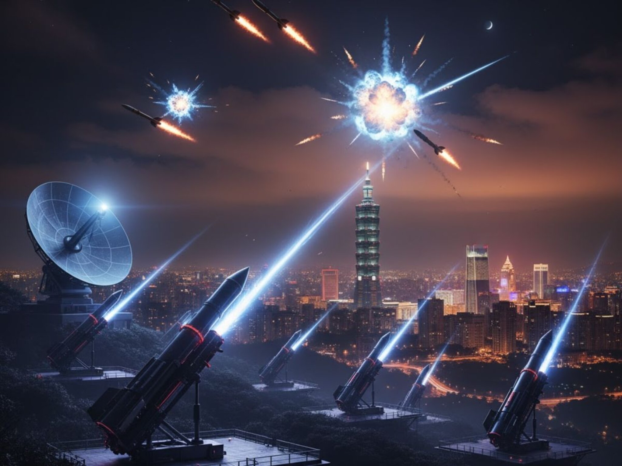 चीनसाठी काळी रात्र, तैवानने उचललं जग हलवणार पाऊल; सर्वात शक्तिशाली डिफेन्स वॉल हवेतच उडवणार मिसाईल्स