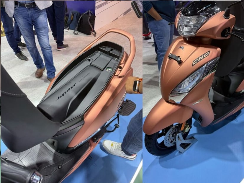 पण Jupiter मध्ये महत्त्वाची जागा मिळणार नाही. सीट खाली हेल्मेट असेल किंवा तुमचं साहित्य असेल ते ठेवण्यासाठी भरपूर अशी जागा होती. पण आता या नवीन TVS CNG Jupiter मध्ये ही जागा मिळणार नाही. या ठिकाणी TVS ने में CNG टँक फिट केला आहे. त्यामुळे सीटखाली असलेली हक्काची जागा निघून गेली आहे.