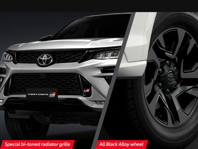 नवीन फॉर्च्युनरचा लूक आता आणखी आकर्षक असाच आहे.  2025 Fortuner Leader Edition मध्ये बोल्ड आणि स्पोर्टी डिझाईन दिली आहे. यामध्ये नवीन  ग्रिल डिझाईन आणि फ्रंट-रिअर बंपर स्पॉइलर आहे.  ड्यूल-टोन ब्लॅक रूफ,  सिग्नेचर हुड एम्ब्लेम
ग्लॉसी ब्लॅक अलॉय व्हील्स दिले आहे ज्यामुळे ही  SUV आता आणखी प्रिमियम लुक देत आहे.
