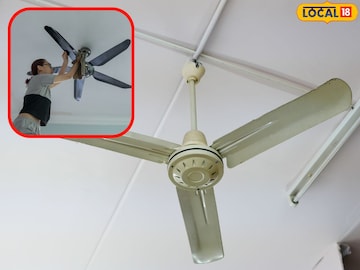 पंखा साफ करण्याचे सोपे मार्ग.. 