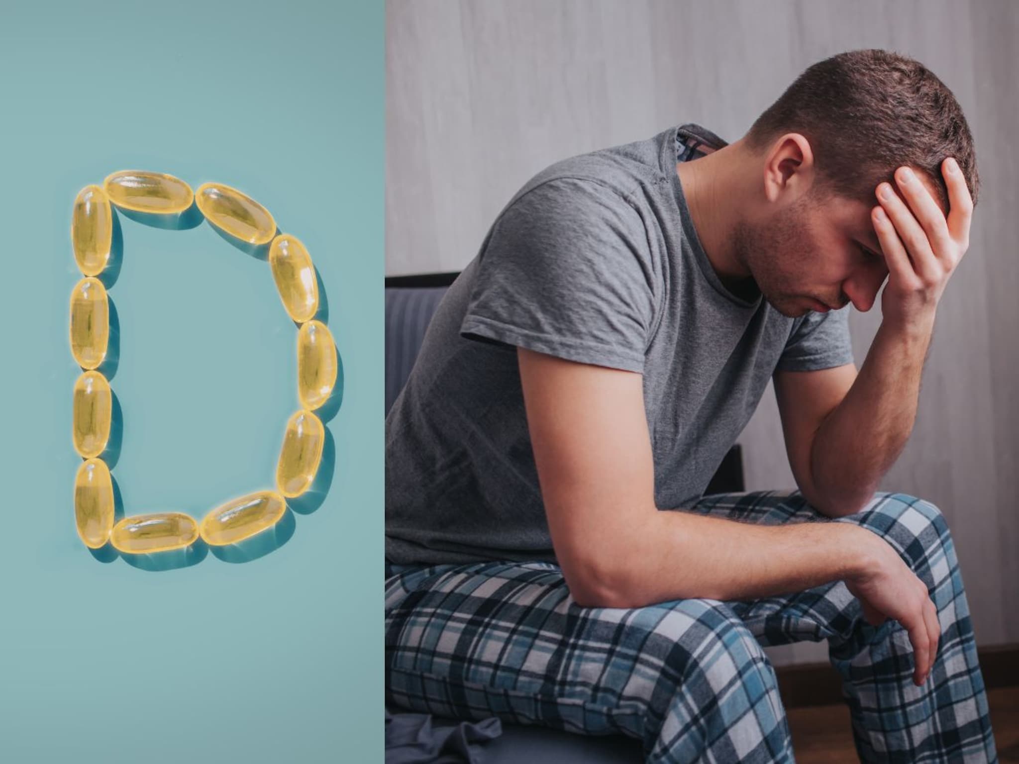 Vitamin D : जीवनसत्त्व 'ड'च्या कमतरतेचे परिणाम, पुरुषांमधे कोणती लक्षणं आढळतात ?