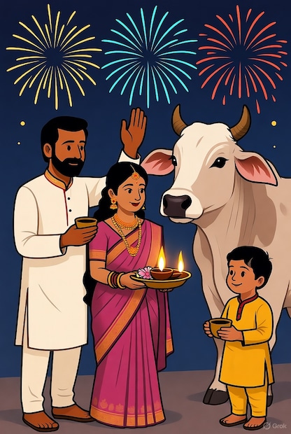 गोवत्स द्वादशी या सणाचे मूळ संस्कृतात आहे. गो म्हणजे गाय आणि वत्स म्हणजे वासरू. या दिवशी गाई-वासराचे पूजन केल्याने पापांचा नाश होतो, आयुष्य निरोगी राहते आणि घरात सुख-समाधान नांदते, असा विश्वास आहे.