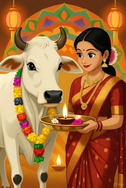 वसुबारसच्या दिवशी गोमातेचे पूजन करताना भारतीय संस्कृती आपल्याला एकच संदेश देते, निसर्गाशी सुसंवाद ठेवा, तोच खरा उत्सवाचा आनंद आहे.