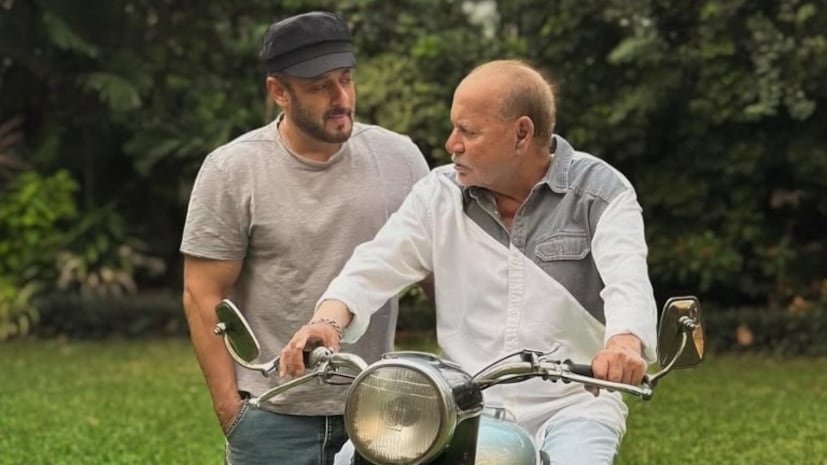 मुंबई: बॉलिवूडचा 'भाईजान' सलमान खान आपल्या दमदार अभिनयासाठी आणि त्याच्या तुफान फॅन फॉलोविंगसाठी लोकप्रिय आहे. त्याचं आपल्या कुटुंबावर आणि विशेषतः वडील सलीम खान यांच्यावर खूप प्रेम असून तो त्यांचा खूप आदर करतो.