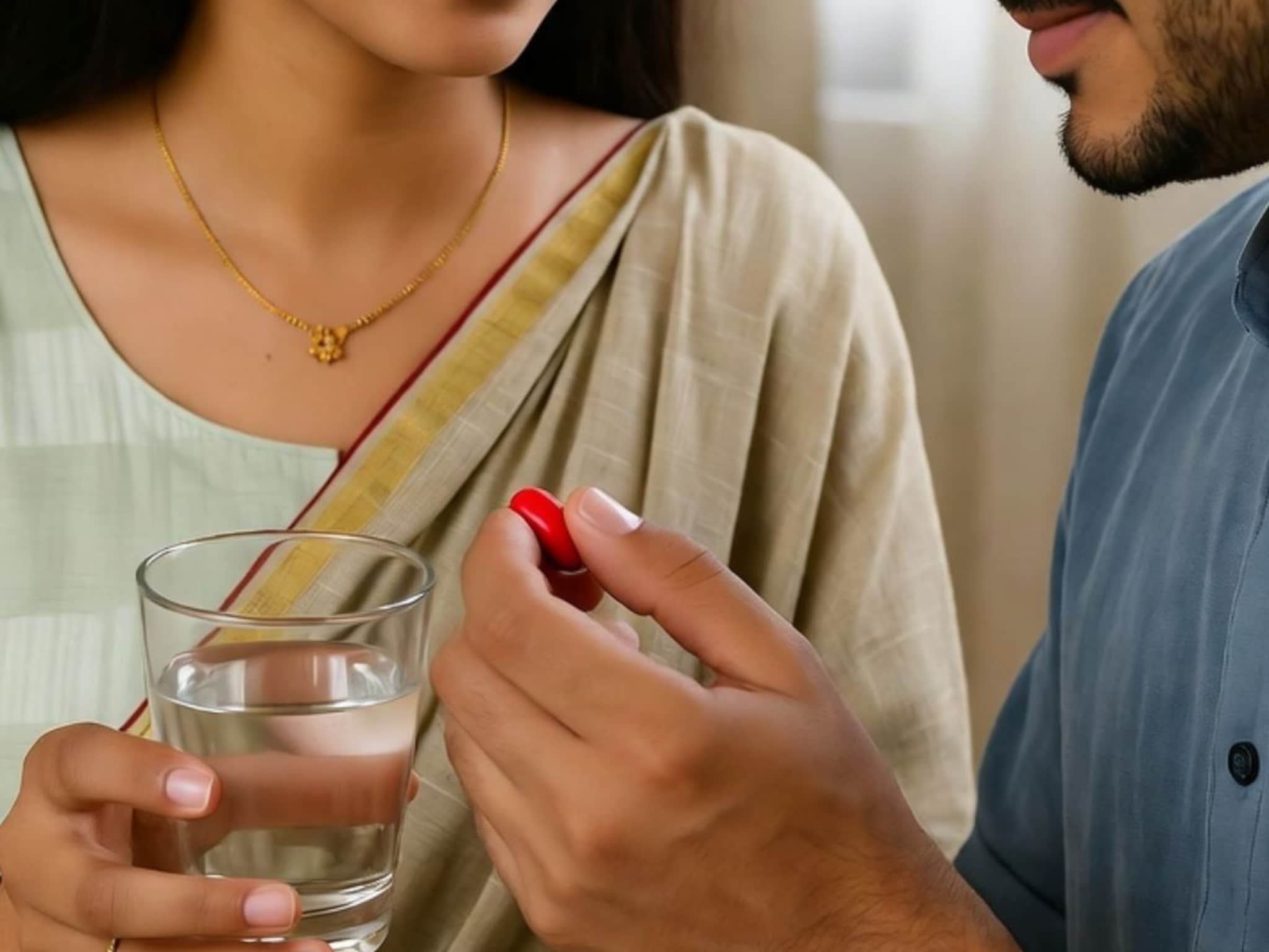 नवरा घ्यायचा लाल रंगाचं औषध, पण कशासाठी? बायकोलाही समजलं ते 10 वर्षांनी, ती पुरती हादरली