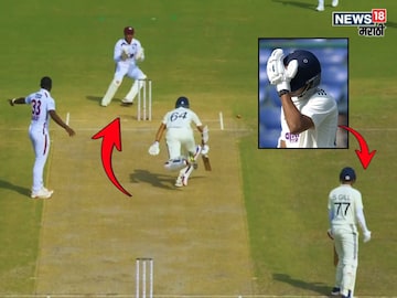 Yashasvi Jaiswal Run Out Video