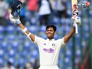 Yashasvi Jaiswal century vs WI