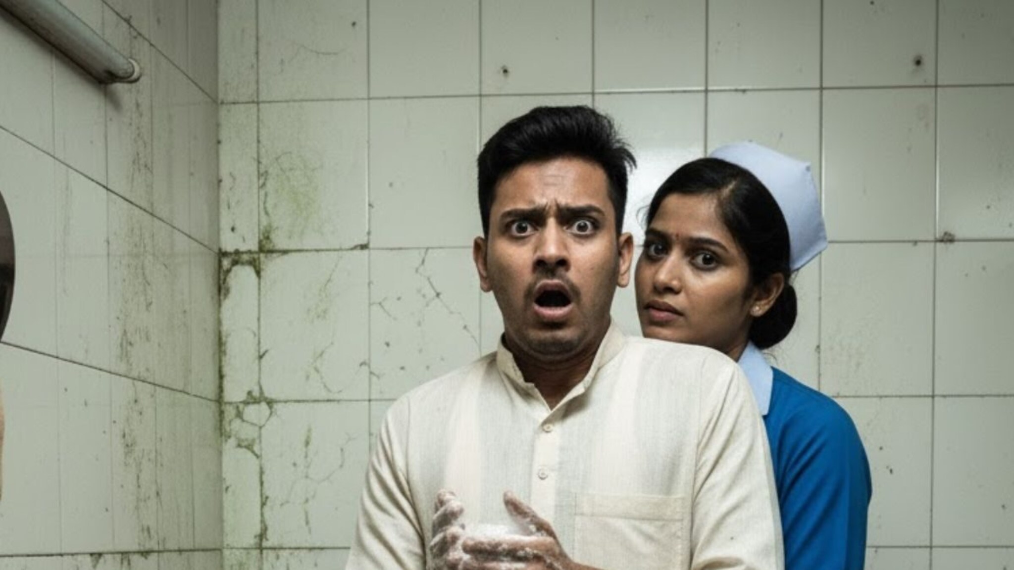 Shocking : हातावर साबण लावला आणि... हॉस्पिटलच्या टॉयलेटमध्ये उभ्या असलेल्या तरुणासोबत भारतीय नर्सचं लज्जास्पद कृत्य