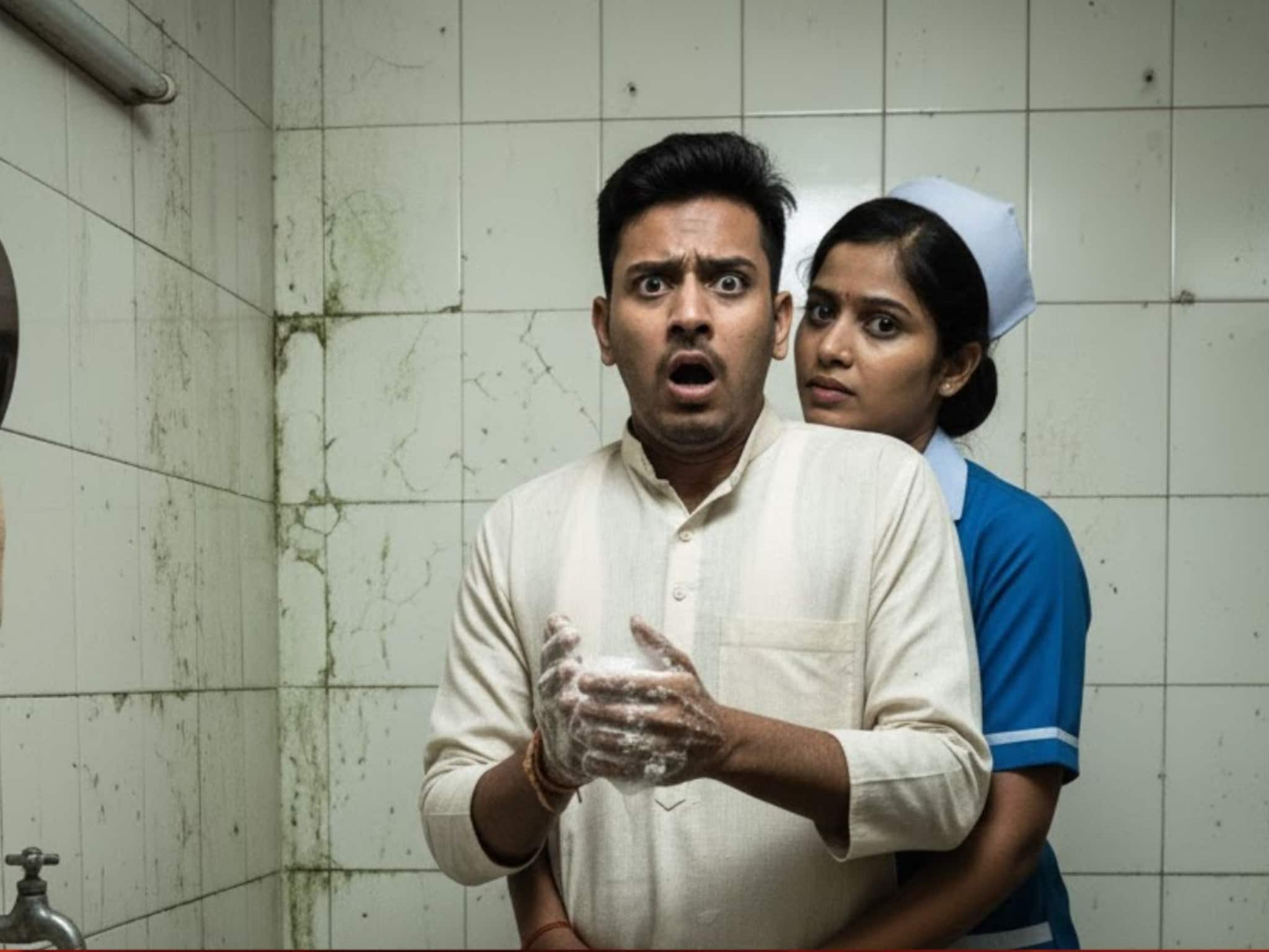 Shocking : हातावर साबण लावला आणि... हॉस्पिटलच्या टॉयलेटमध्ये उभ्या असलेल्या तरुणासोबत भारतीय नर्सचं लज्जास्पद कृत्य